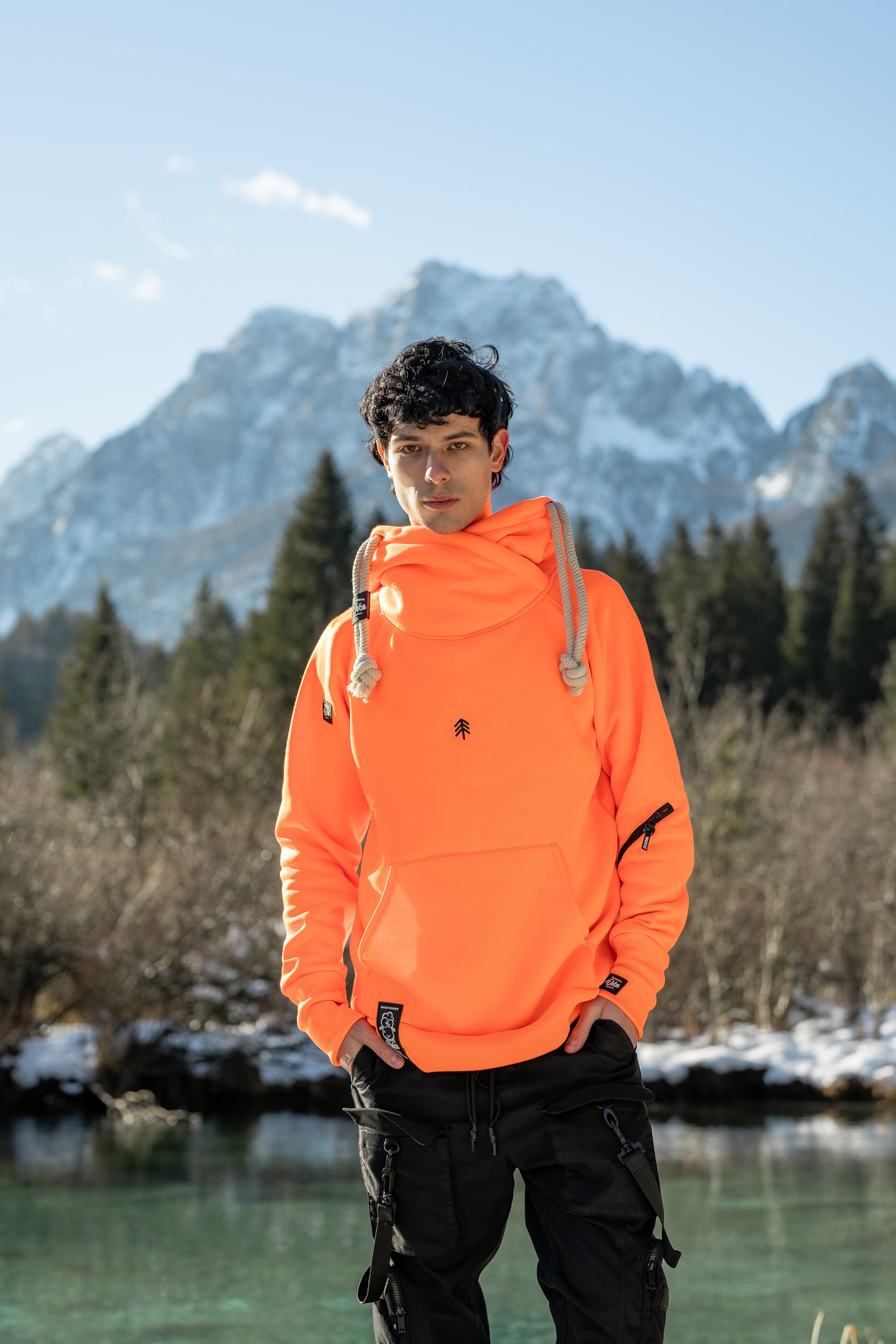 M's Classic Orange Hoodie