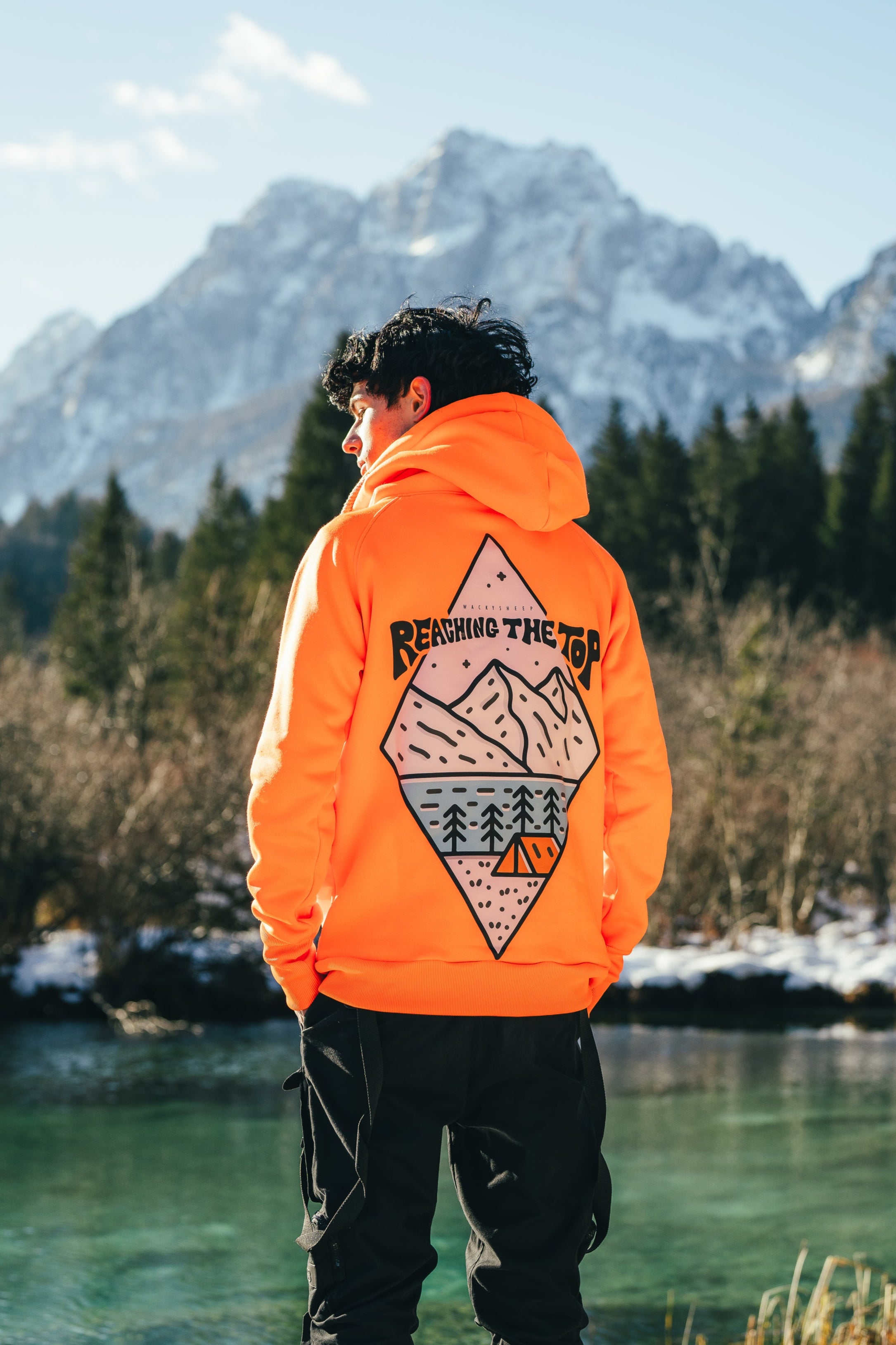 M's Classic Orange Hoodie