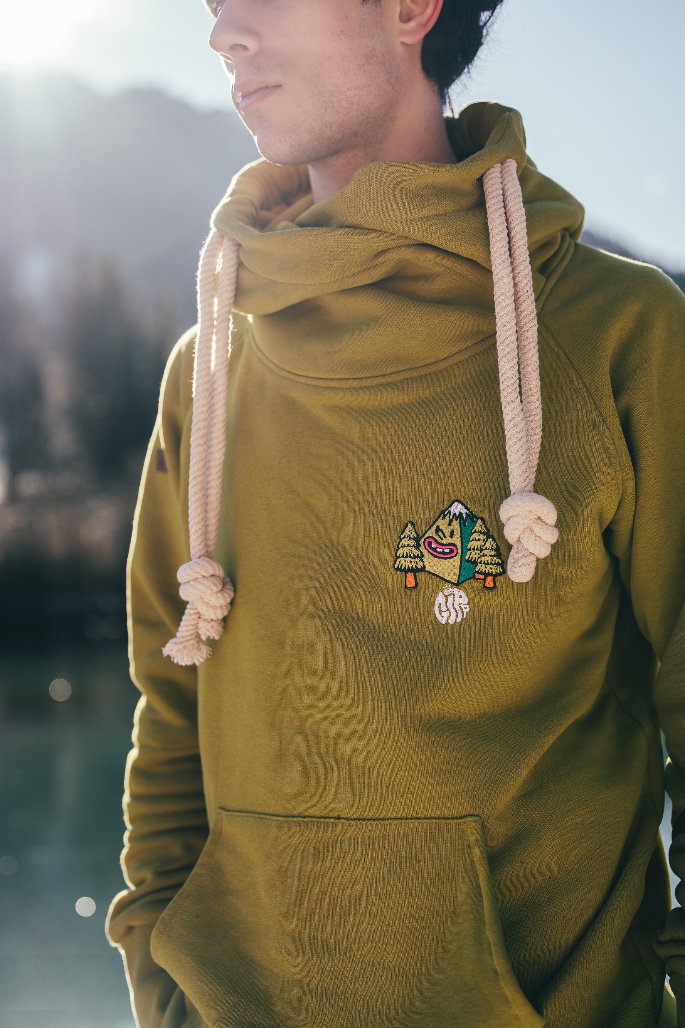 M's Classic Green Hoodie