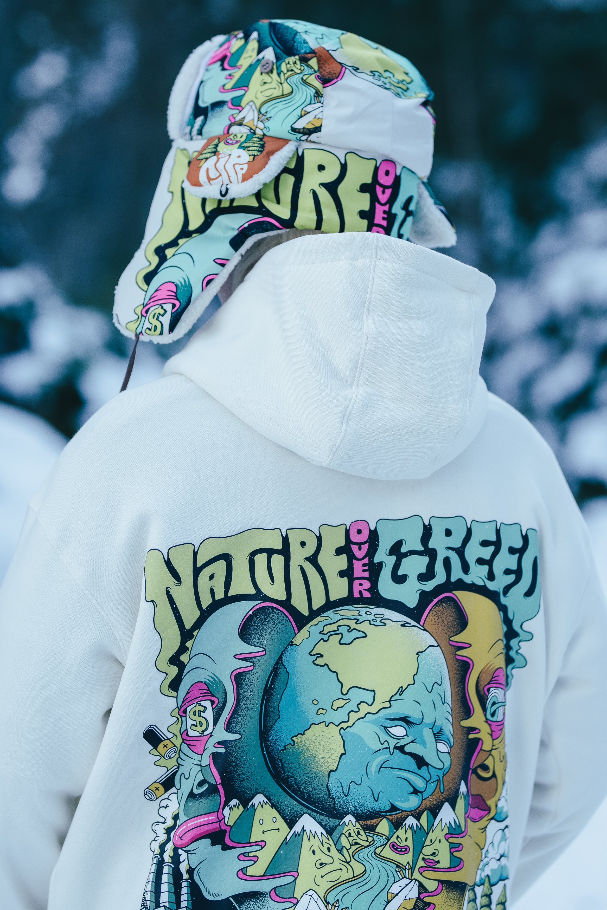 W's Oversized Gipp NATURE Hoodie