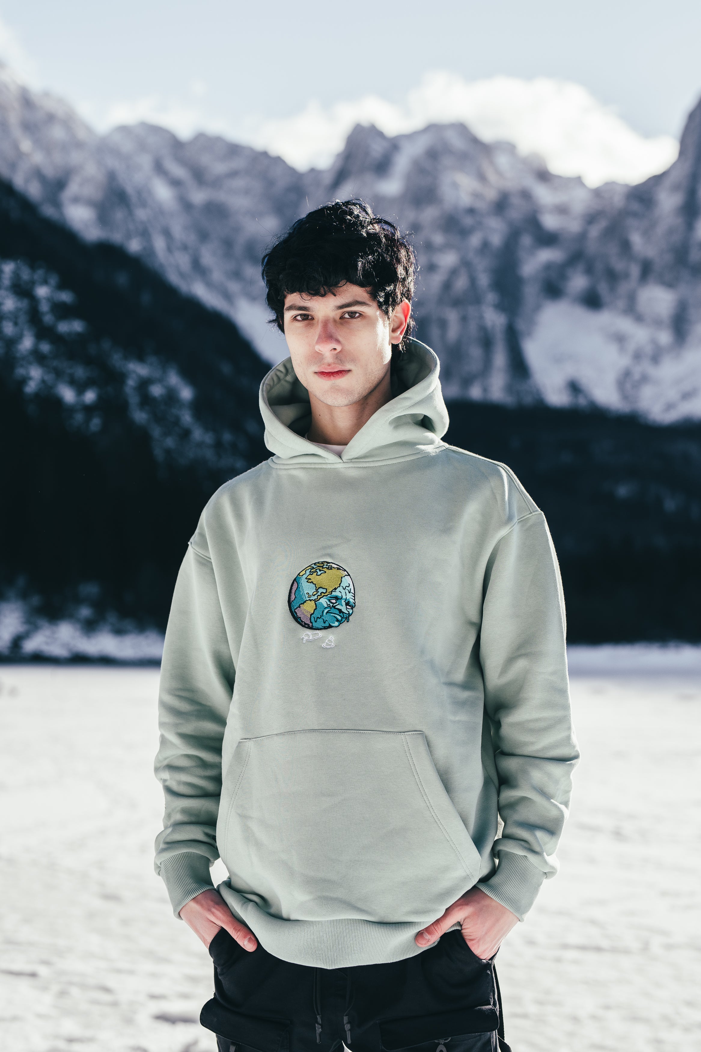 M's Oversized Gipp Planet Hoodie