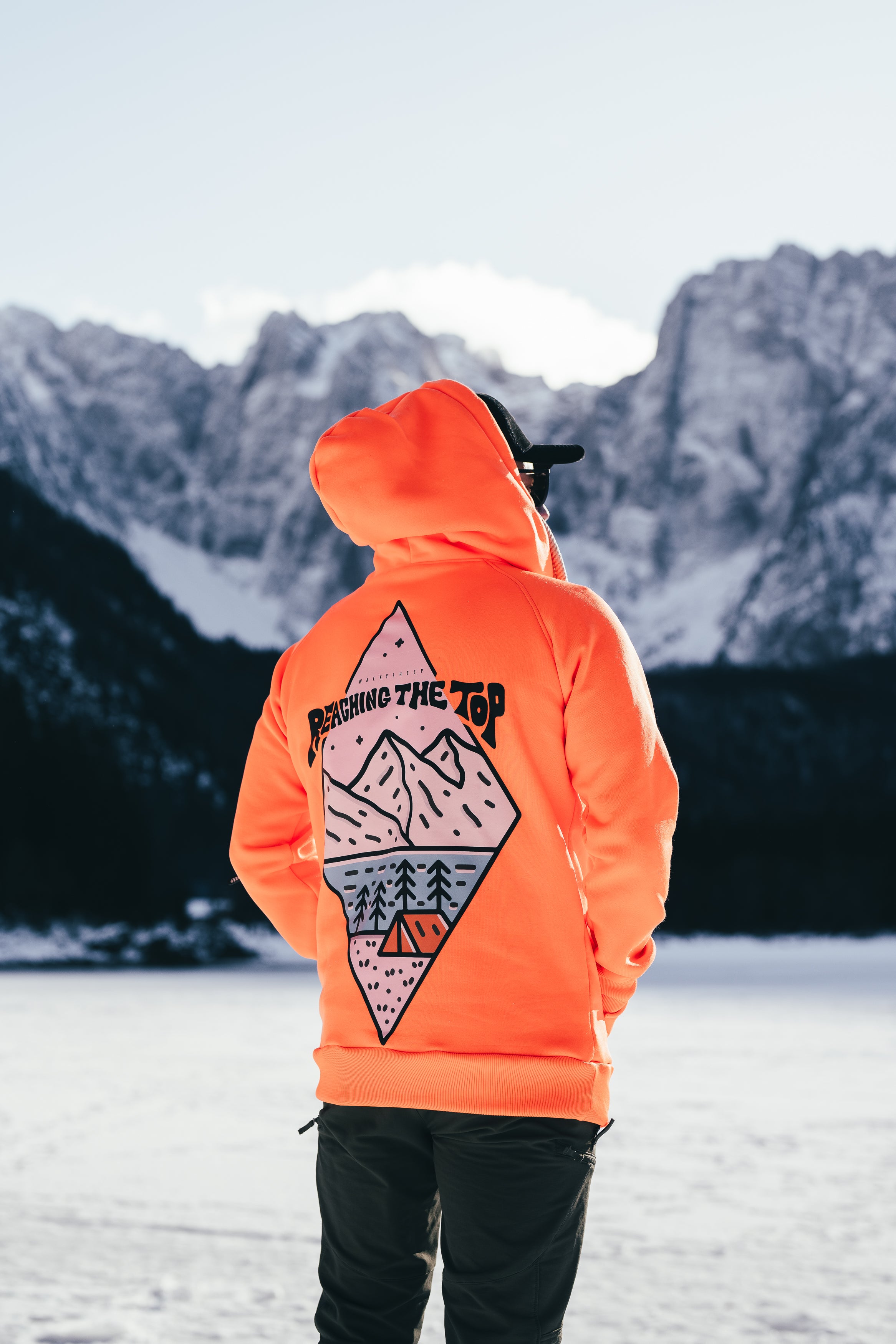 M's Classic Orange Hoodie