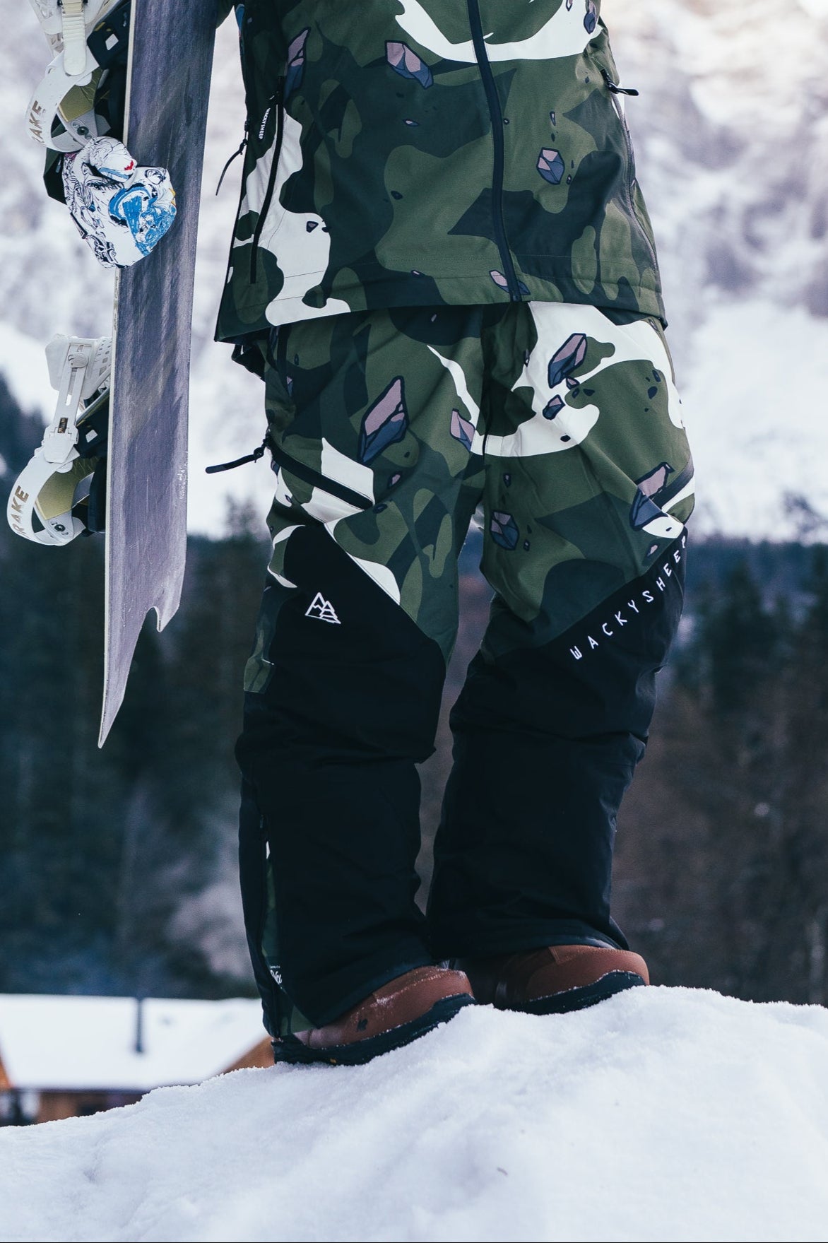 Army Snow Pants | Wacky Sheep