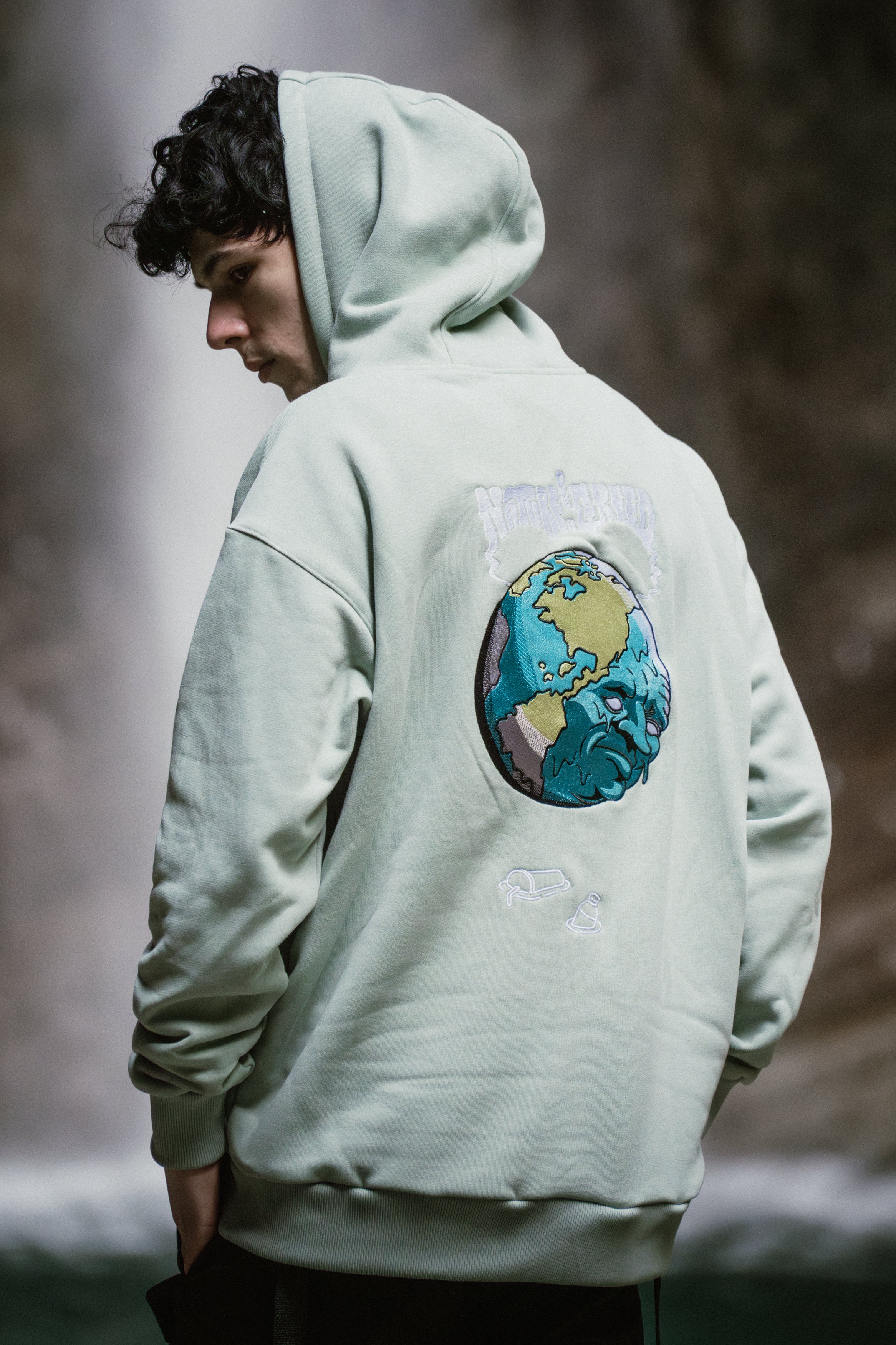 M's Oversized Gipp Planet Hoodie