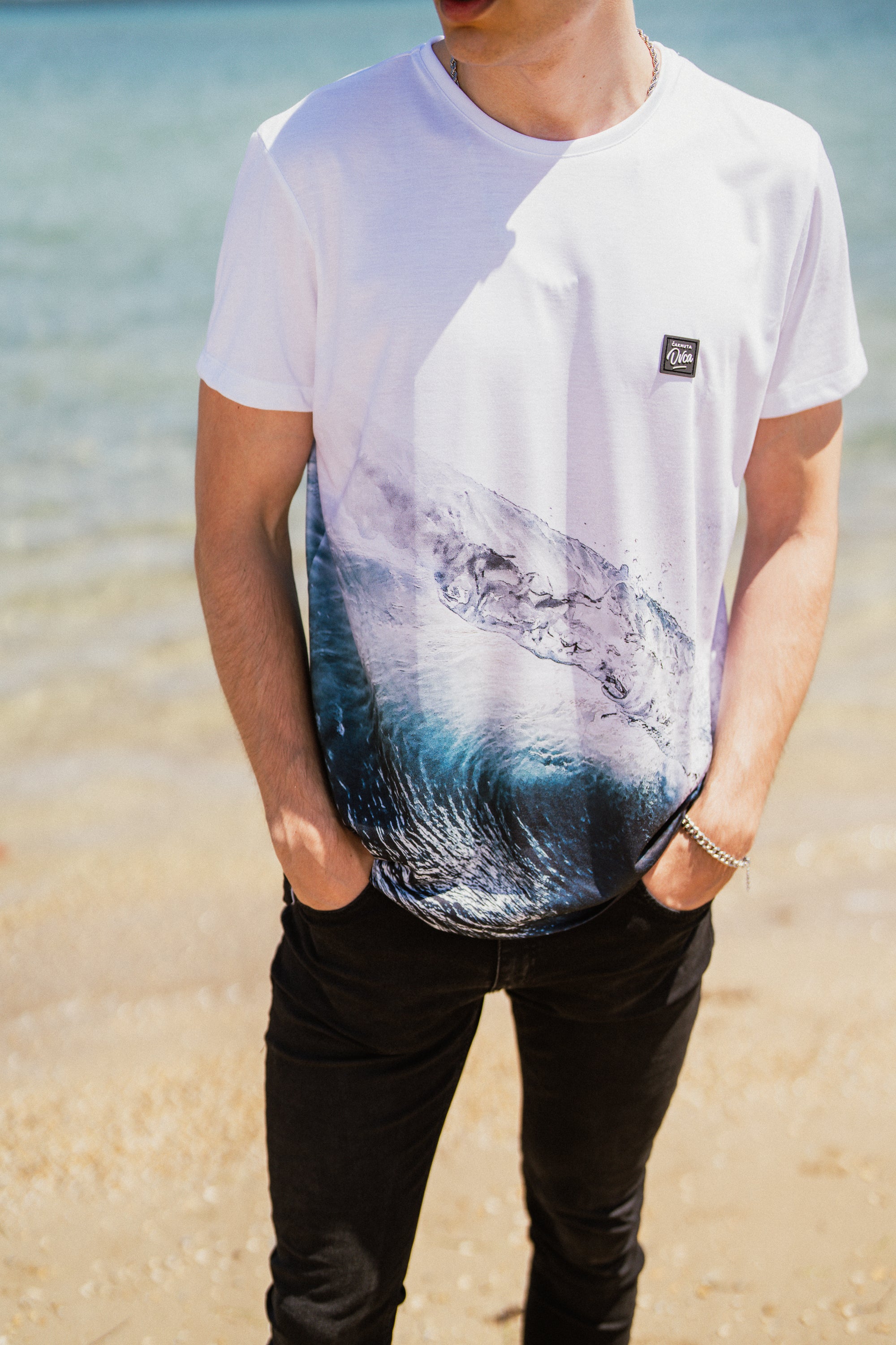M's Wave All Over Print T-Shirt
