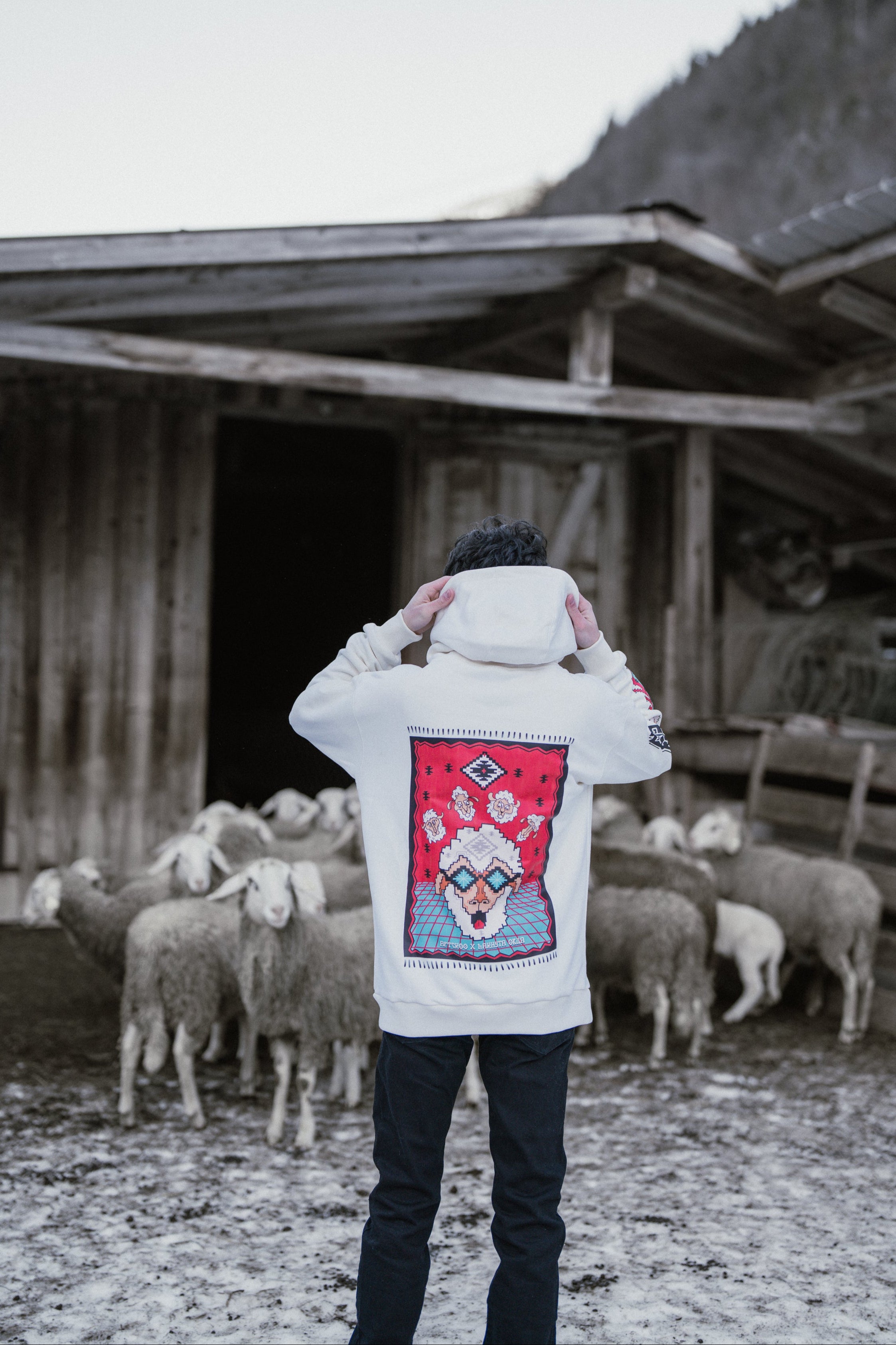 M's Oversized Artstko Hoodie