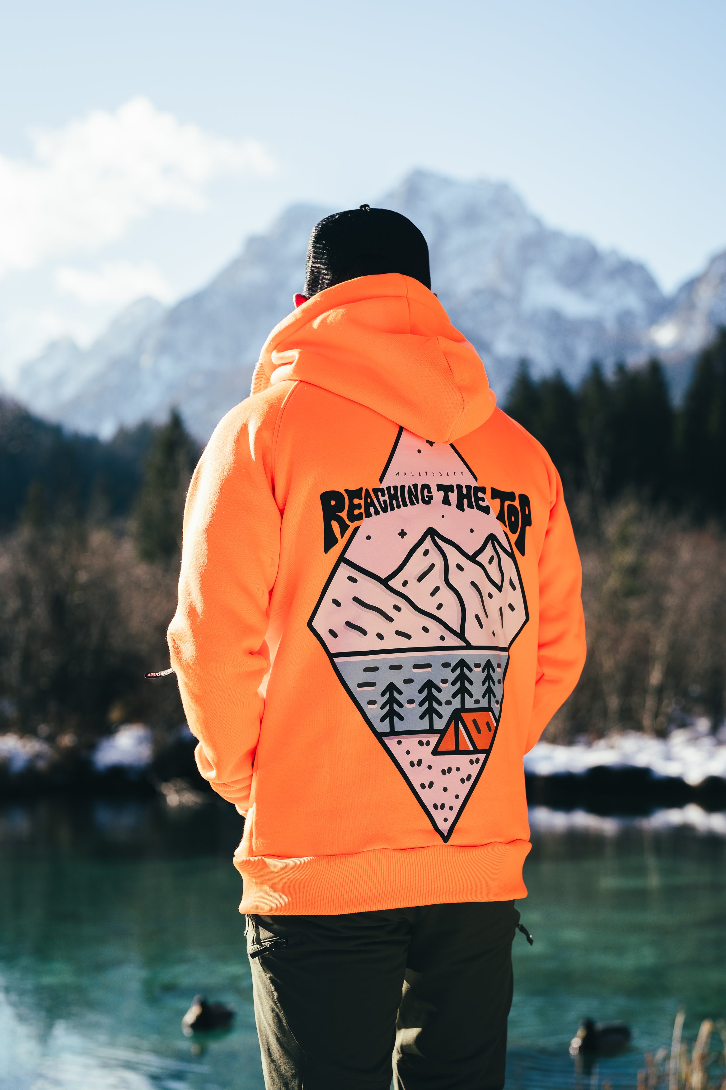 M's Classic Orange Hoodie