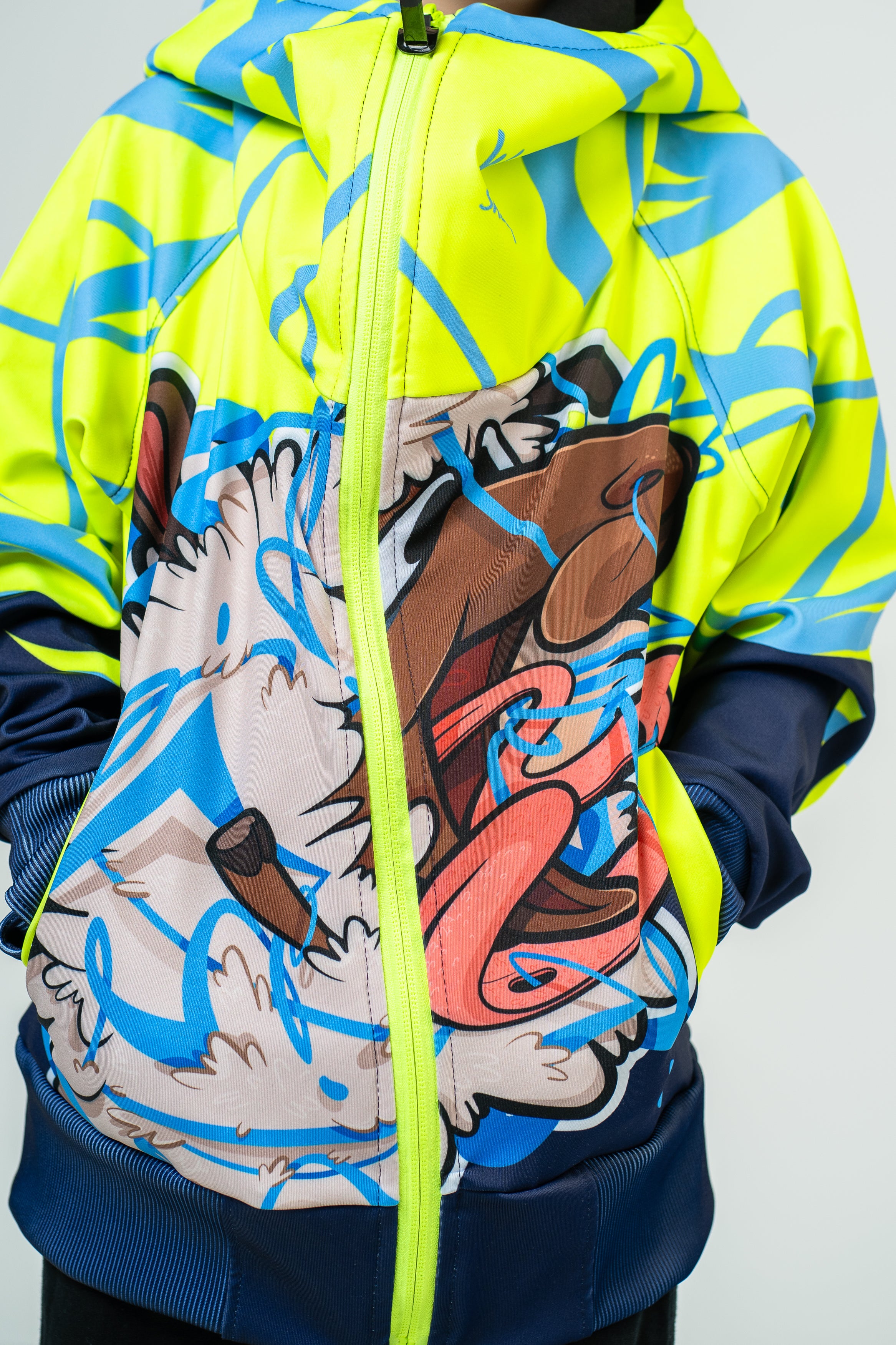 Kids Splash Hoodie