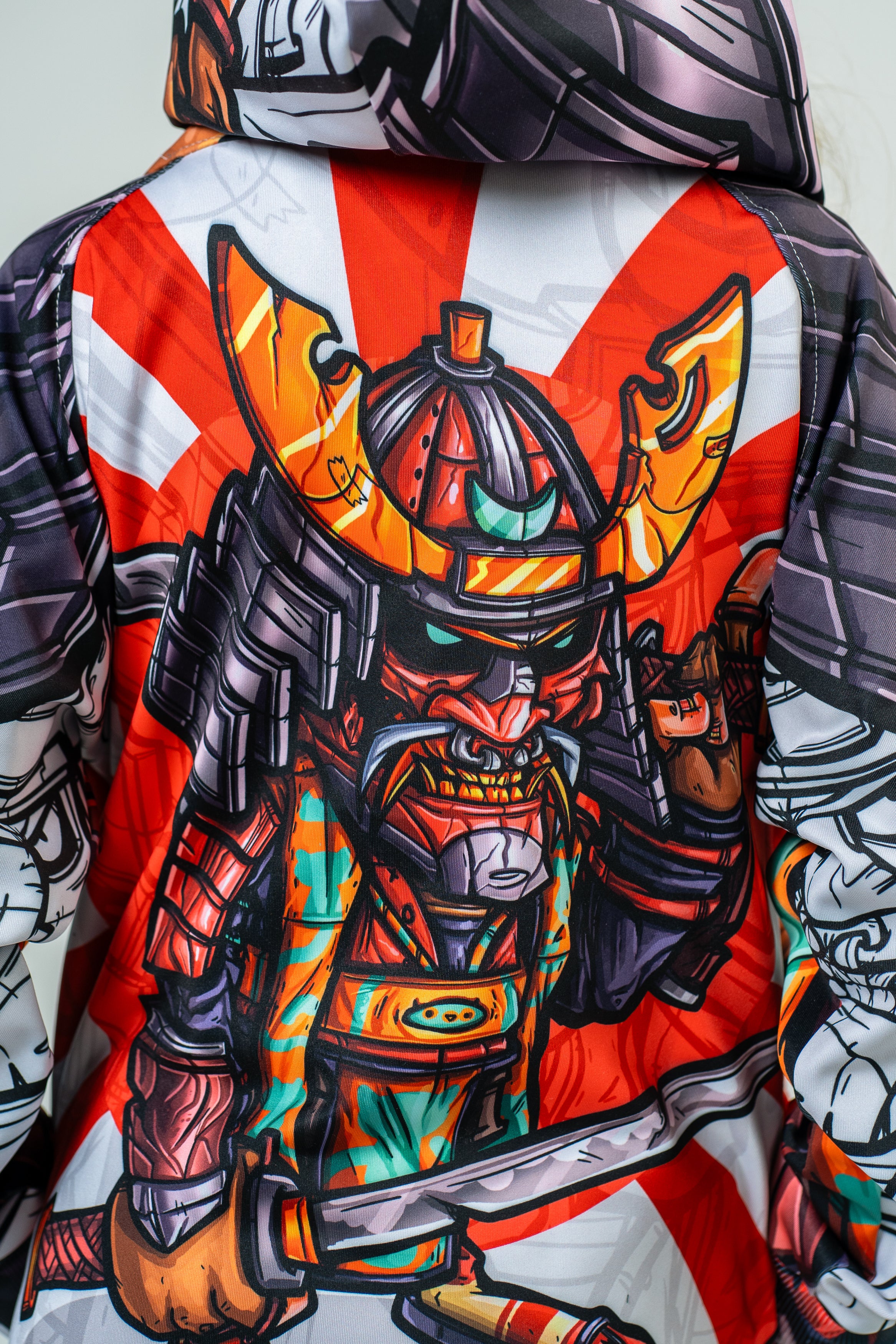 Kids Samurai Hoodie