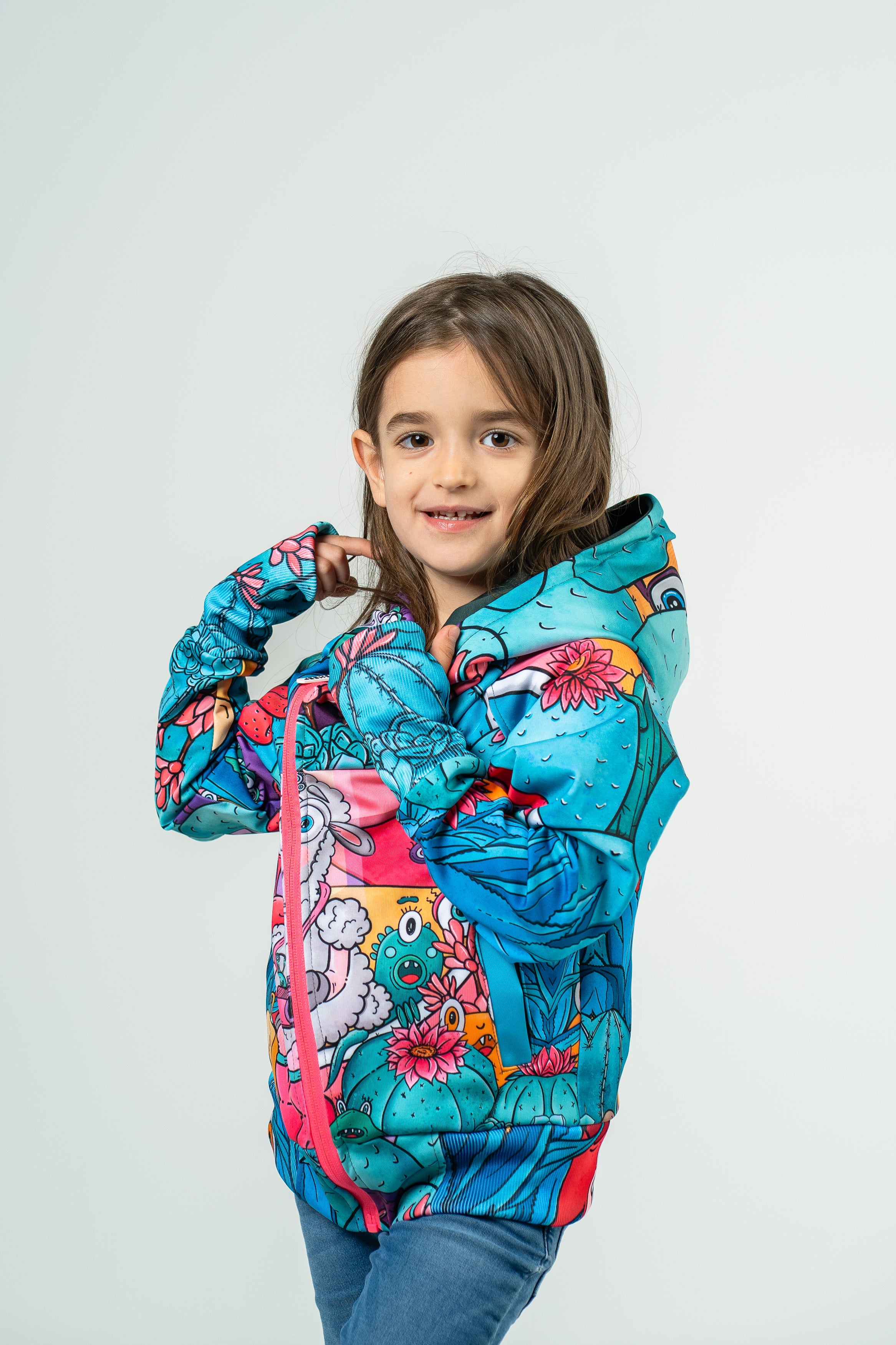 Kids Cactus Hoodie