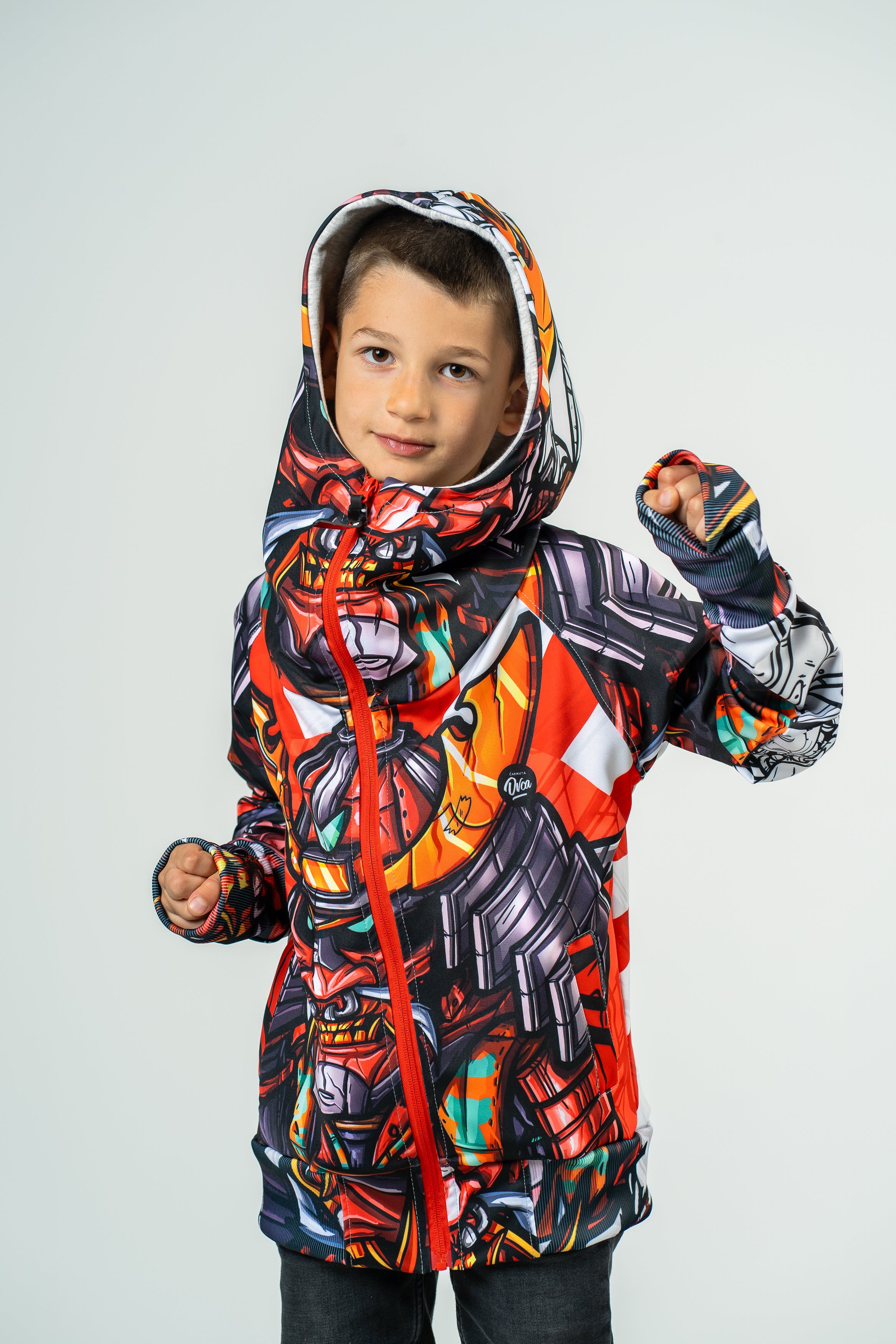 Kids Samurai Hoodie