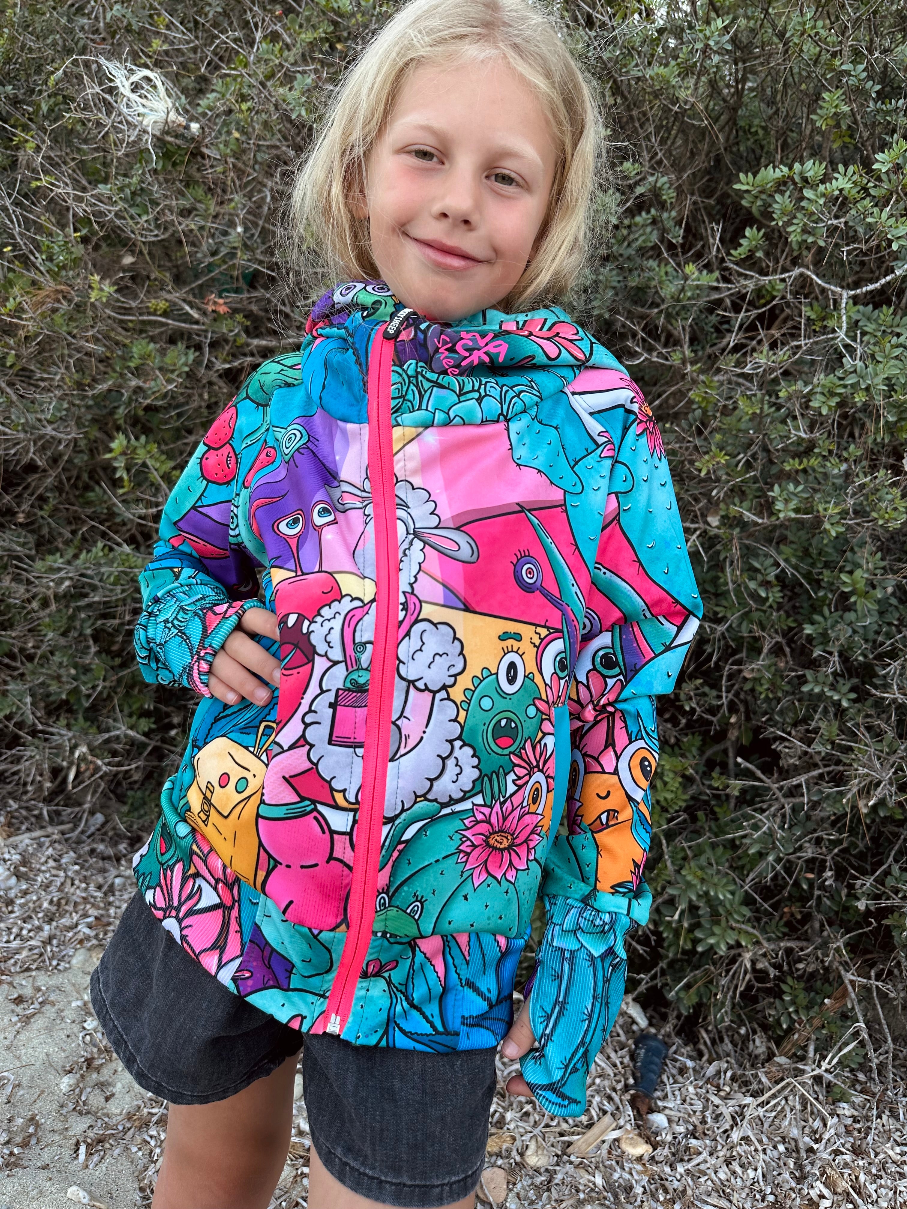 Kids Cactus Hoodie