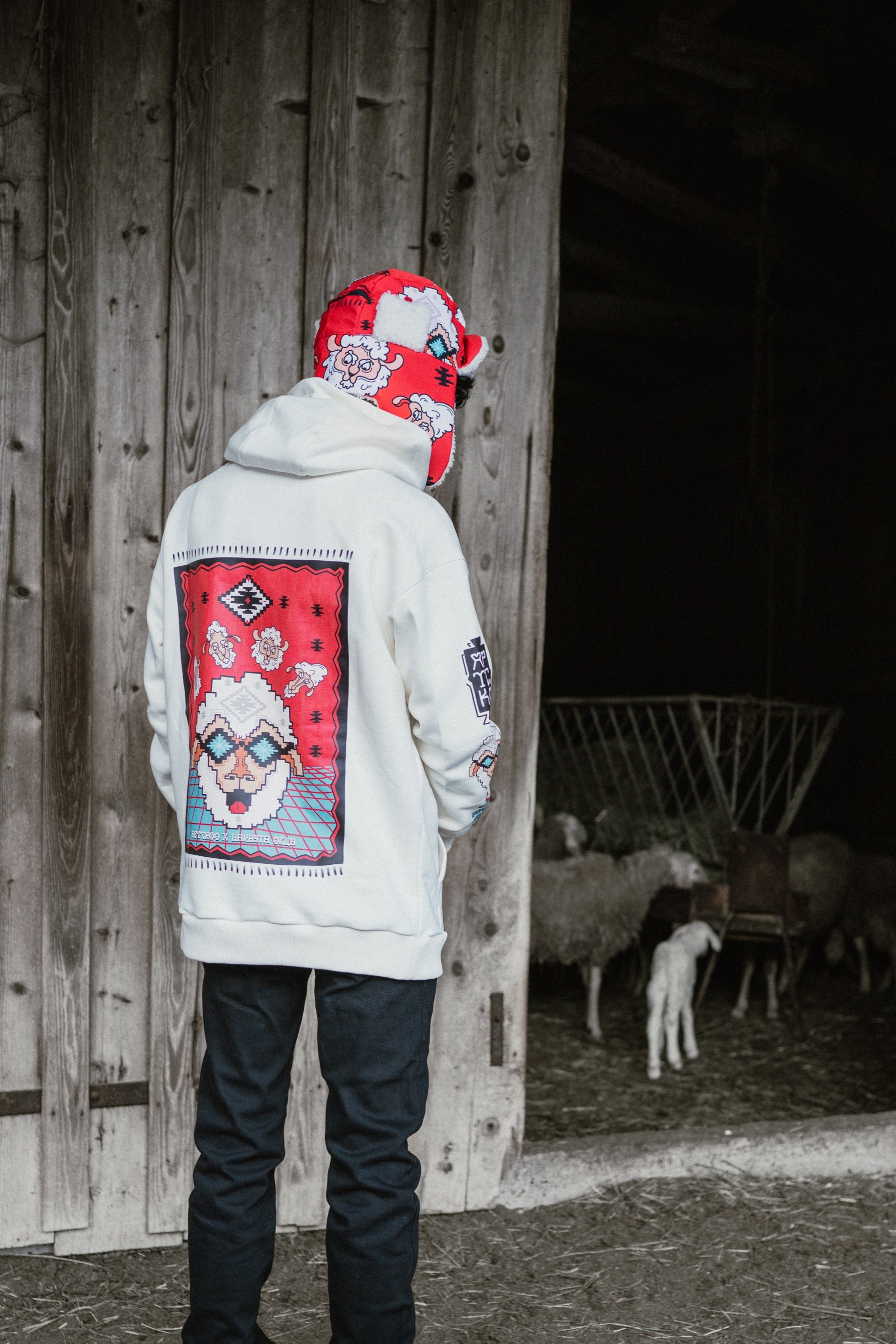 M's Oversized Artstko Hoodie