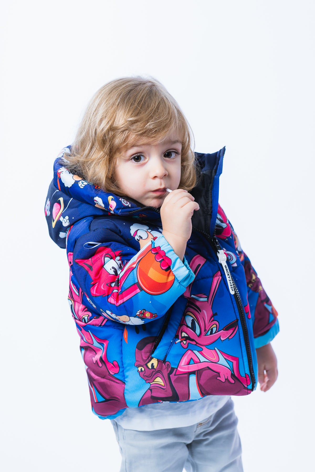 Kids Wacky Jam Jacket | Wacky Sheep