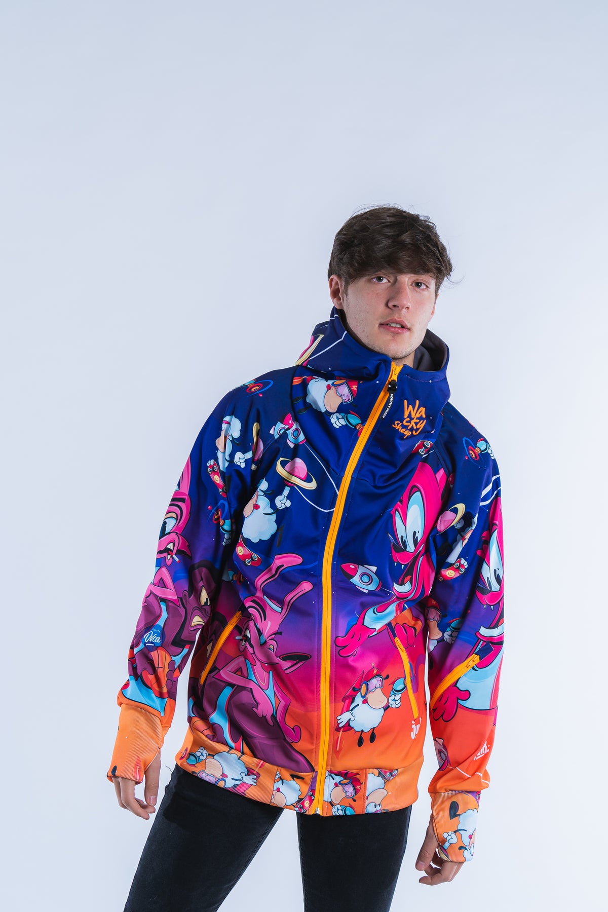 M's Wacky Jam Zip Hoodie | Wacky Sheep