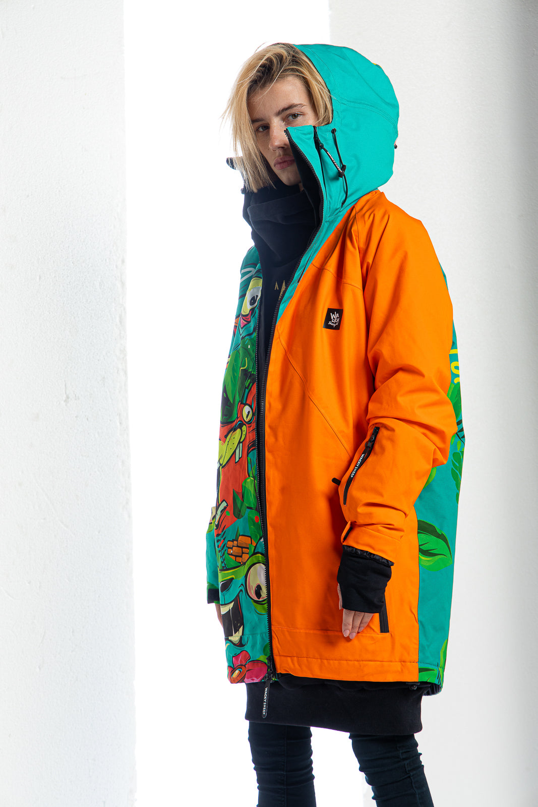W's Junk Leaf Ski Jacket | Wacky Sheep